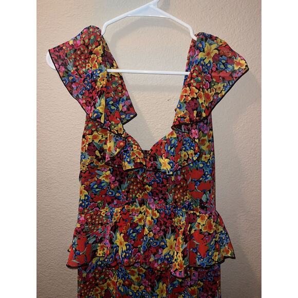 Show Me Your MuMu Colorful Floral Mini Dress - Picture 2 of 7